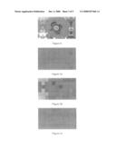 Method of displaying a low dynamic range image in a high dynamic range diagram and image