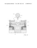 INKJET PRINTHEAD NOZZLE ARRANGEMENT HAVING NON-COINCIDENT ELECTRODES diagram and image