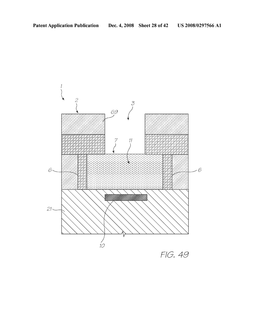 INKJET PRINTHEAD NOZZLE ARRANGEMENT HAVING NON-COINCIDENT ELECTRODES - diagram, schematic, and image 29