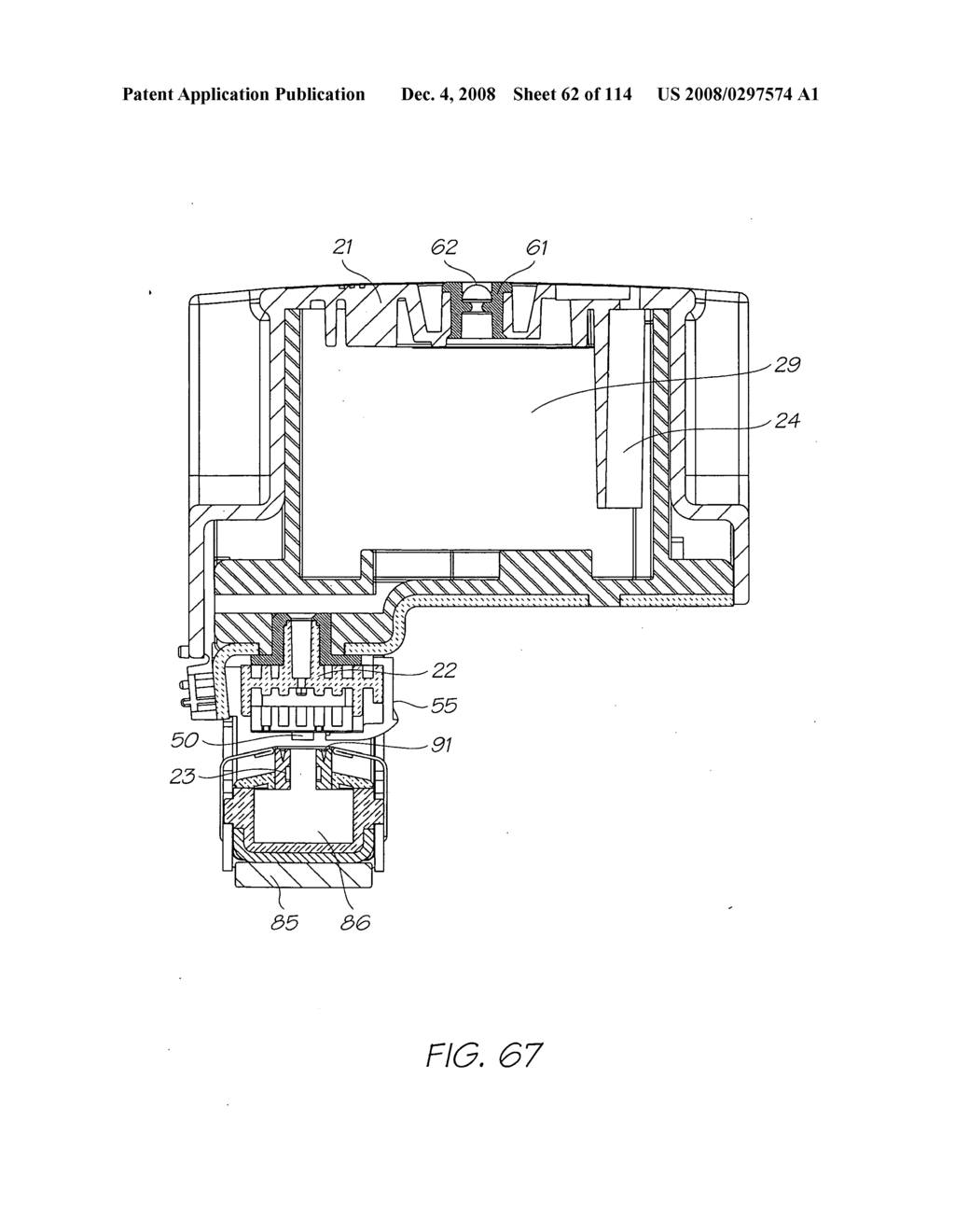 RESERVOIR ASSEMBLY FOR A PAGEWIDTH PRINTHEAD CARTRIDGE - diagram, schematic, and image 63