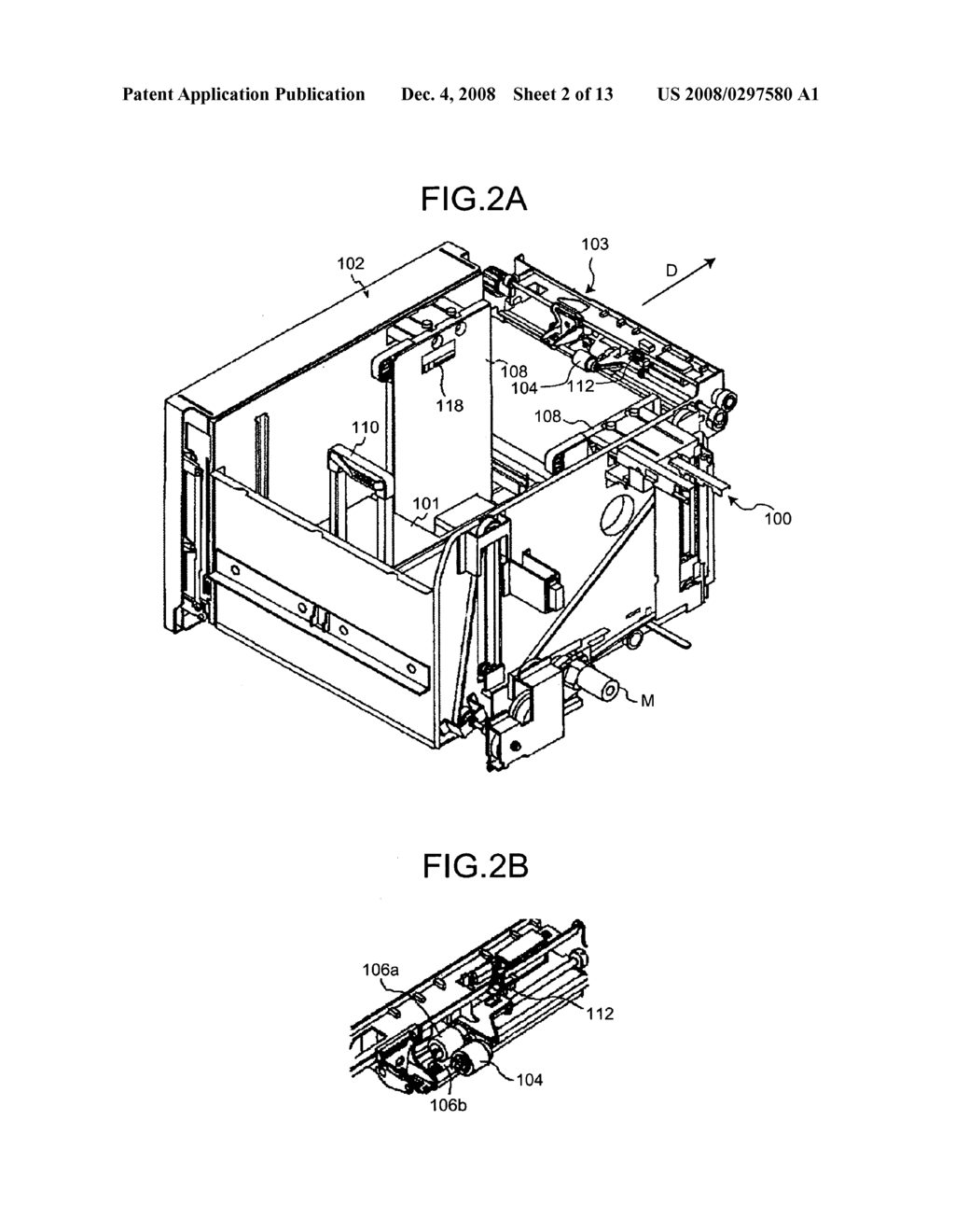 Recording-medium feeding device - diagram, schematic, and image 03