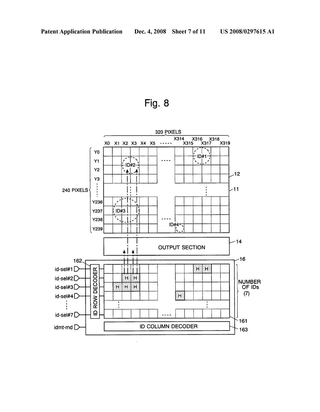 Imaging Device and Method for Reading Signals From Such Device - diagram, schematic, and image 08