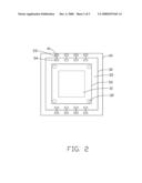 CAMERA MODULE WITH COMPACT PACKAGING OF IMAGE SENSOR CHIP AND METHOD OF MANUFACTURING THE SAME diagram and image