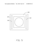 CAMERA MODULE WITH COMPACT PACKAGING OF IMAGE SENSOR CHIP AND METHOD OF MANUFACTURING THE SAME diagram and image