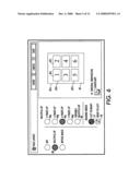 User interface presentation of page layout output mimics for multiple-image up jobs diagram and image