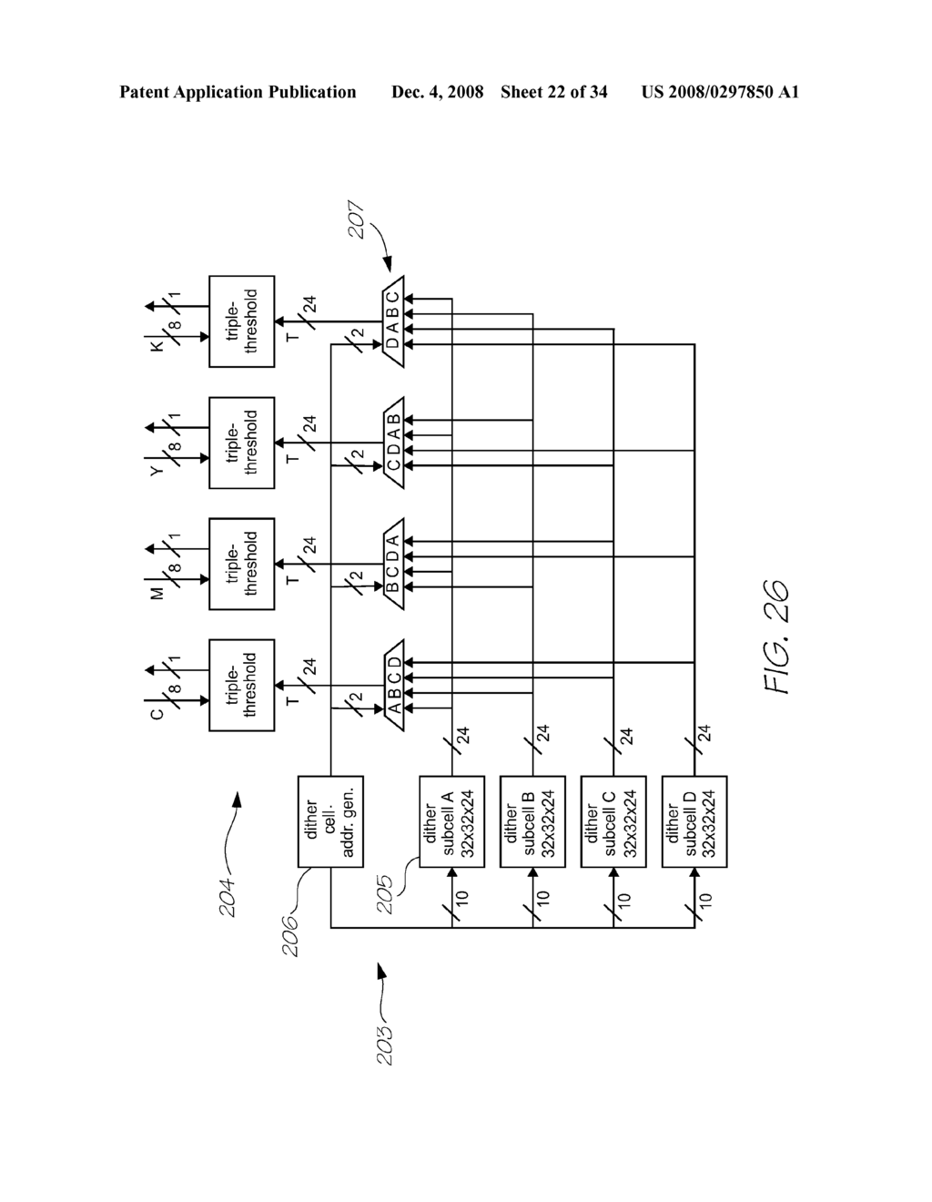 PRINTER CONTROLLER FOR A PAGEWIDTH PRINTHEAD HAVING HALFTONER AND COMPOSITOR UNIT - diagram, schematic, and image 23