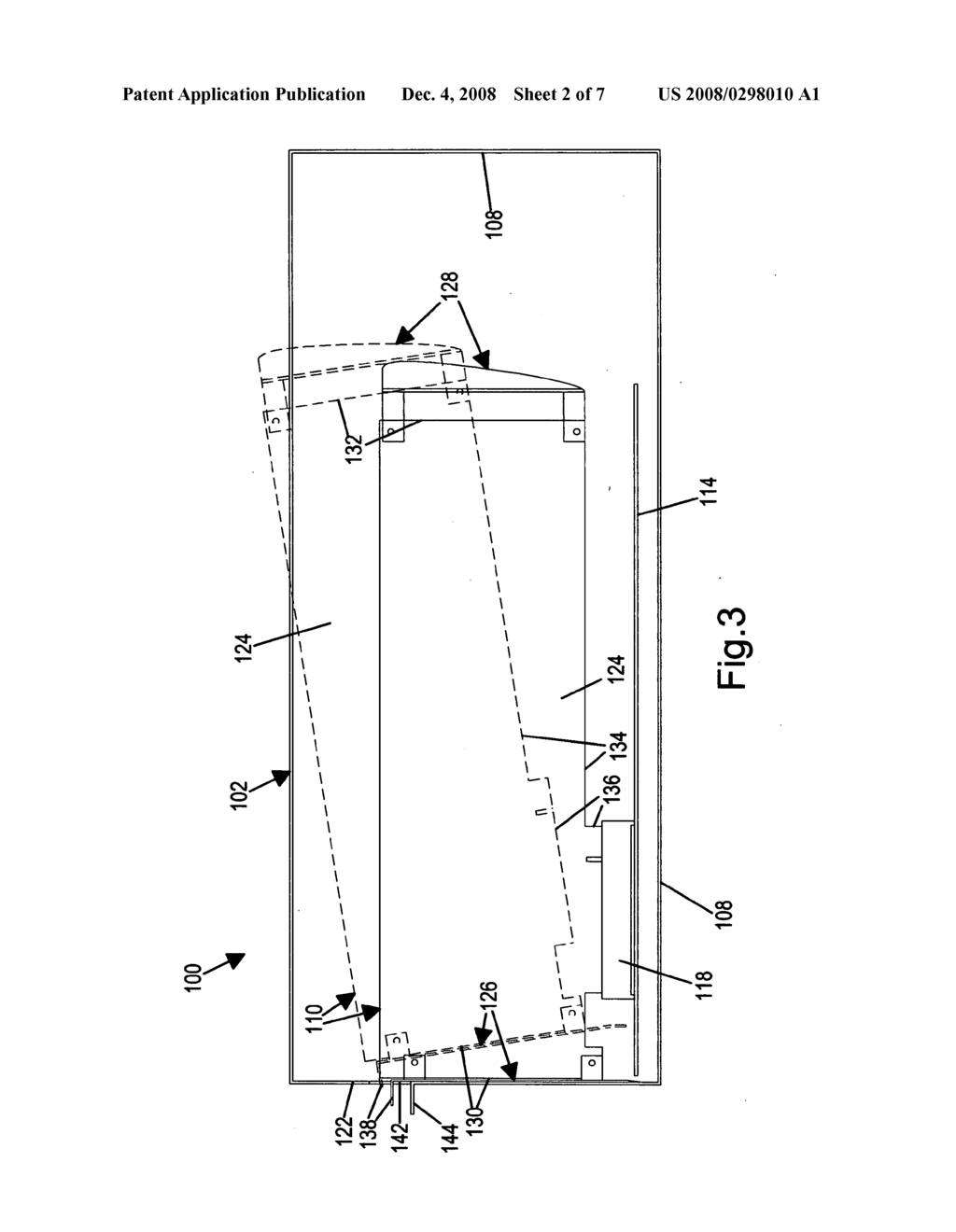 Card holder and bracket in computer system - diagram, schematic, and image 03