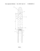 BULLET SHAPED LED BULB diagram and image