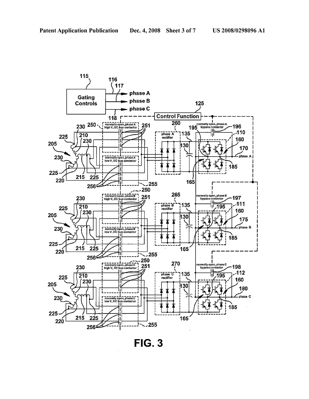 Dual voltage wye-connected H-bridge converter topology for powering a high-speed electric motor - diagram, schematic, and image 04