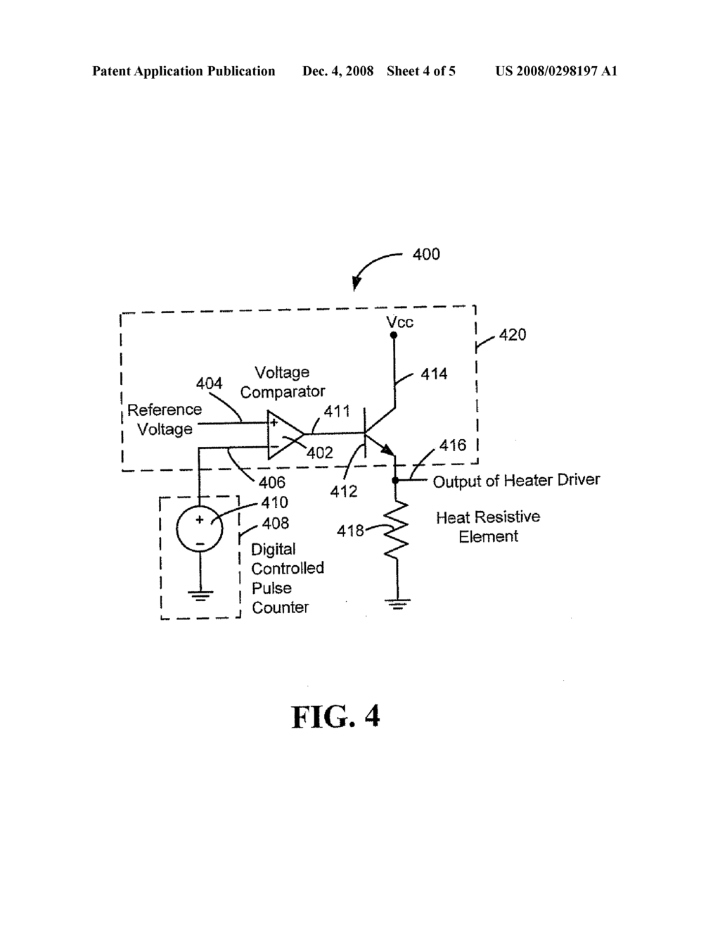 CONTROLLING A HEAT RESISTIVE ELEMENT WITH A PULSE MODULATED SIGNAL - diagram, schematic, and image 05