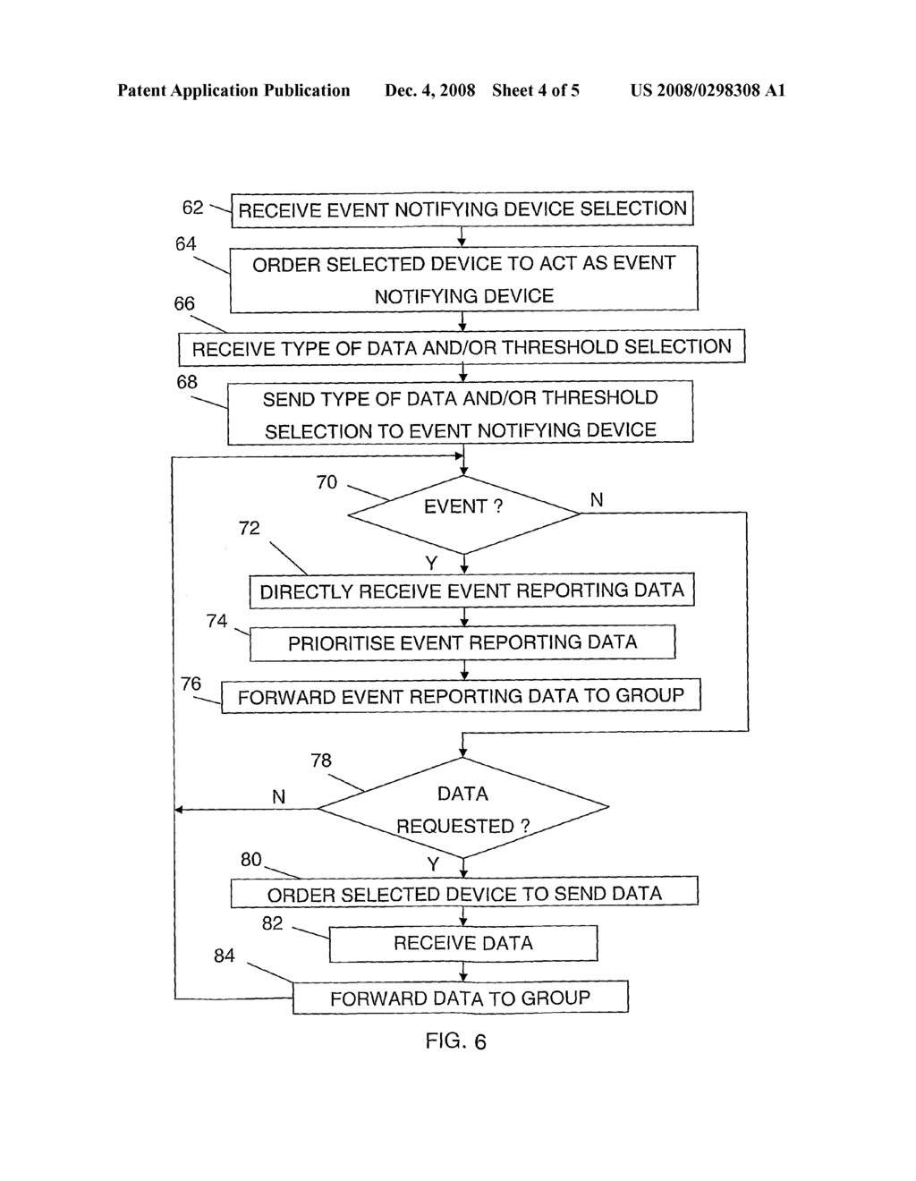 Event Notification in a Half Duplex Communication Environment - diagram, schematic, and image 05