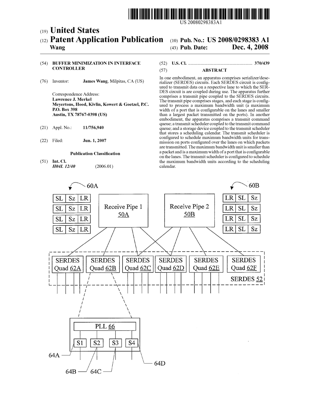 Buffer Minimization in Interface Controller - diagram, schematic, and image 01