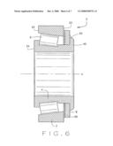 Unitized Single Row Bearing with Reverse Thrust Capabilities diagram and image