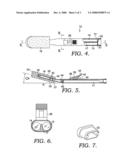 LIQUID APPLICATOR WITH AN ANGLED ELONGATED HEAD diagram and image
