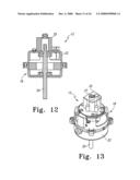 Fan assembly having protective motor housing that accommodates cyclic movement diagram and image