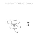 Turbine vane with divided turbine vane platform diagram and image