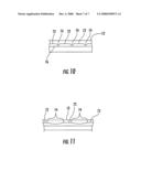 Turbine vane with divided turbine vane platform diagram and image