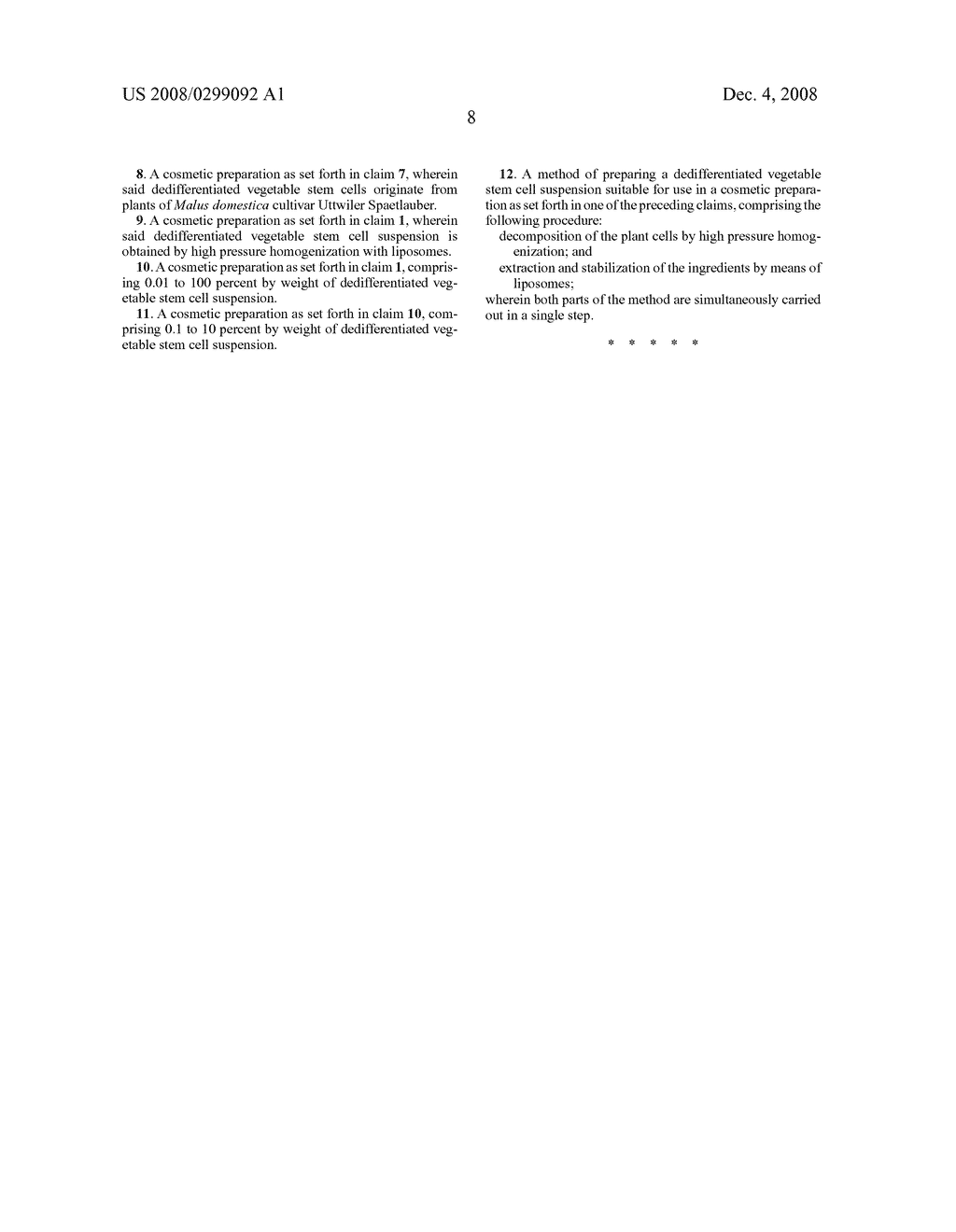 Cosmetic preparation and method for preparing the same - diagram, schematic, and image 14