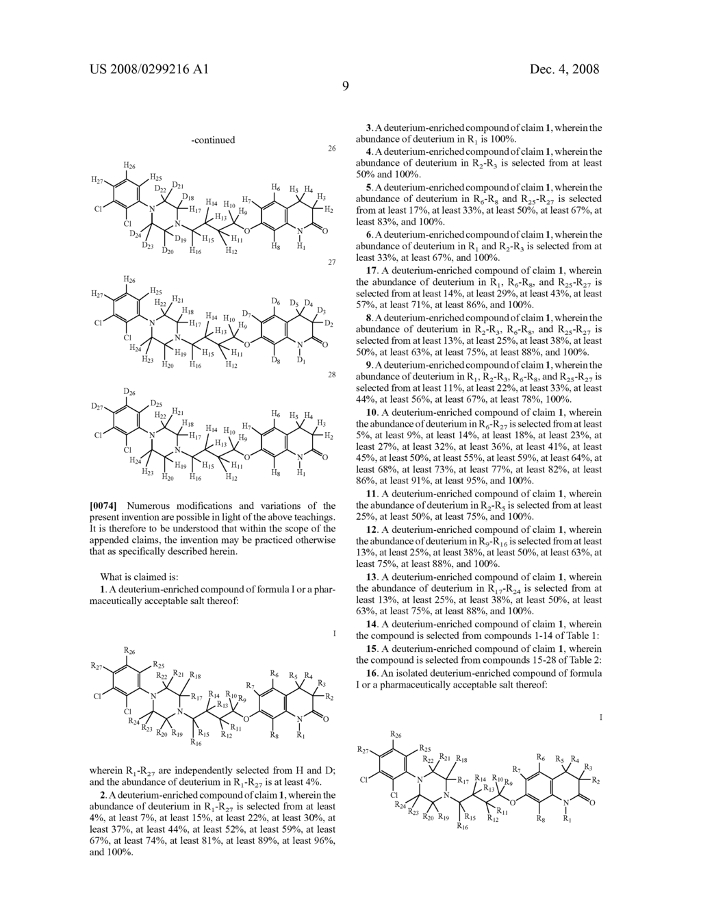 DEUTERIUM-ENRICHED ARIPIPRAZOLE - diagram, schematic, and image 10