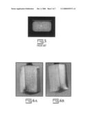 Anodes with corner and edge modified designs diagram and image