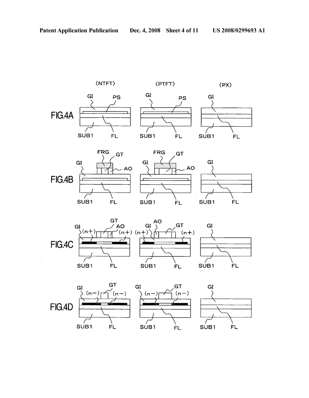 Manufacturing method for display device - diagram, schematic, and image 05