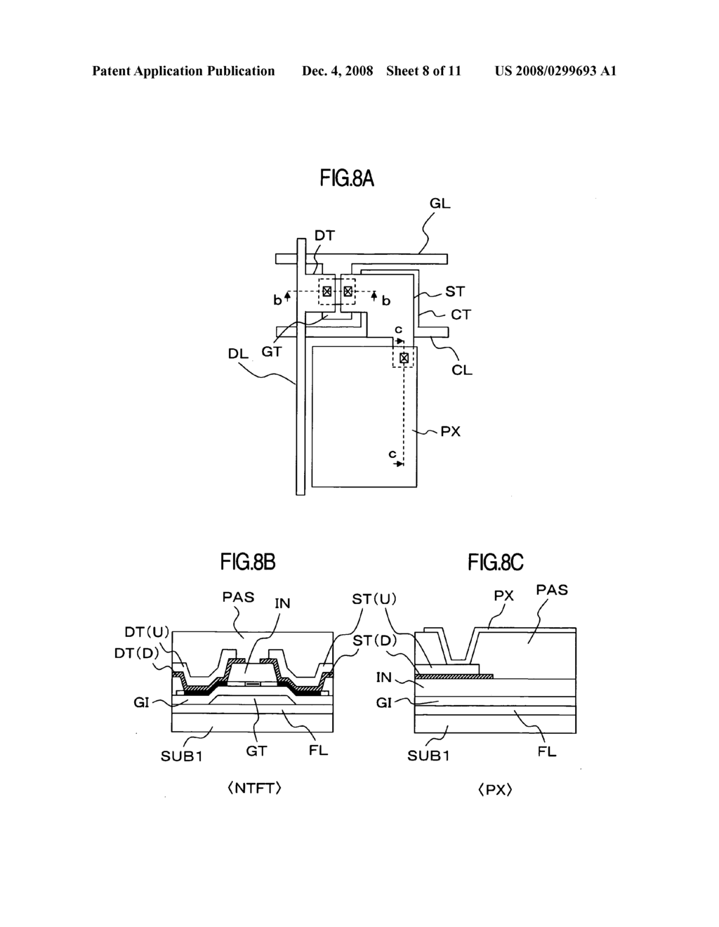 Manufacturing method for display device - diagram, schematic, and image 09