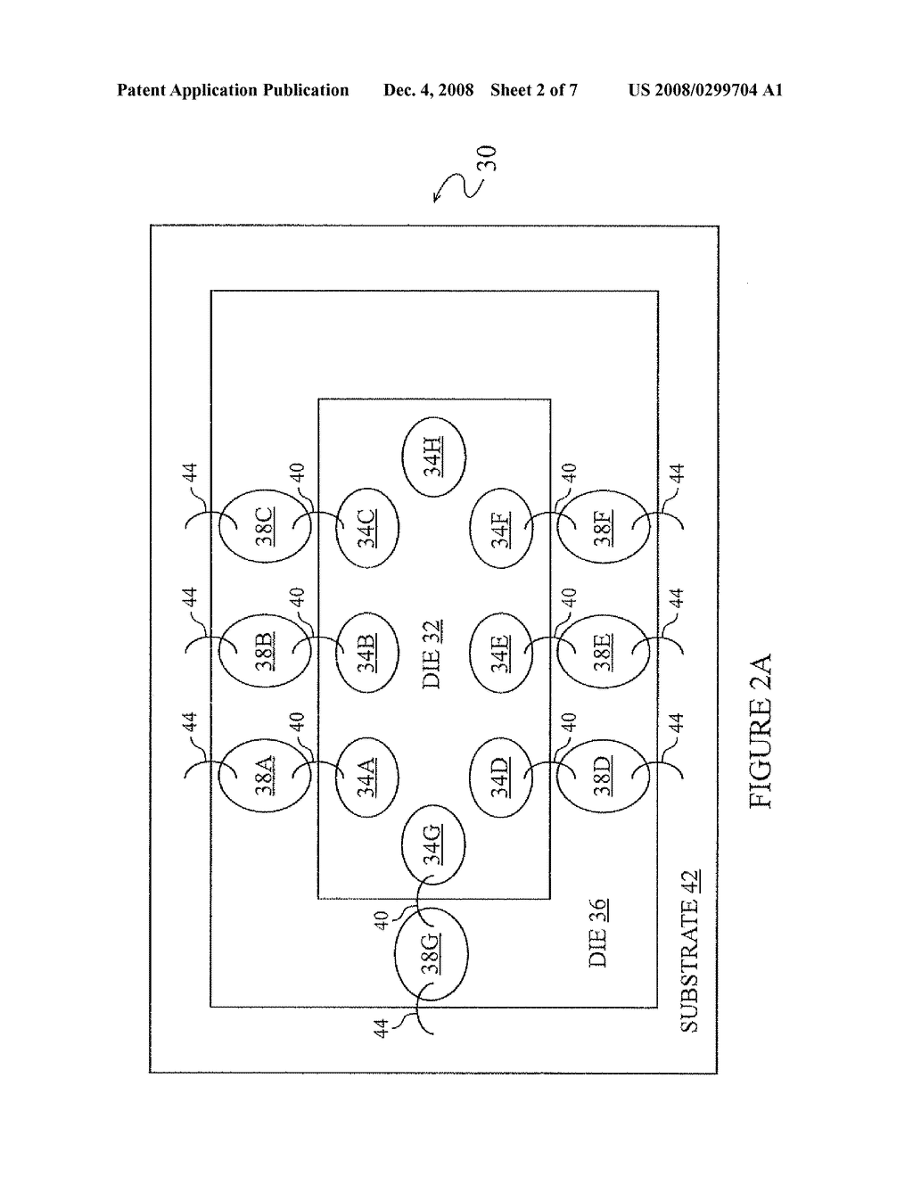 INTEGRATED CIRCUIT DIE WITH LOGICALLY EQUIVALENT BONDING PADS - diagram, schematic, and image 03