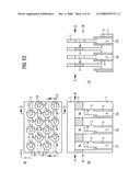 Manufacturing method for forming a recessed channel transistor, method for forming a corresponding integrated semiconductor memory device and corresponding self-aligned mask structure diagram and image