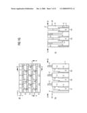 Manufacturing method for forming a recessed channel transistor, method for forming a corresponding integrated semiconductor memory device and corresponding self-aligned mask structure diagram and image