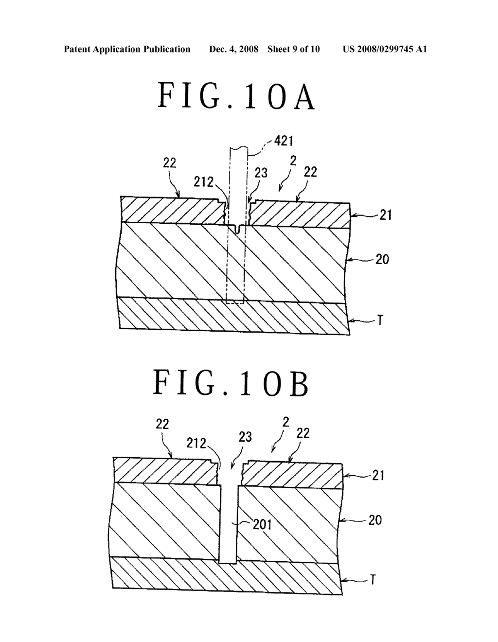 WAFER SEPARATING METHOD - diagram, schematic, and image 10