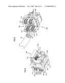 Methods and systems for minimizing alien crosstalk between connectors diagram and image