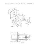 CONNECTOR RETAINERS AND METHODS OF SECURING A CONNECTOR IN A RECEPTACLE diagram and image