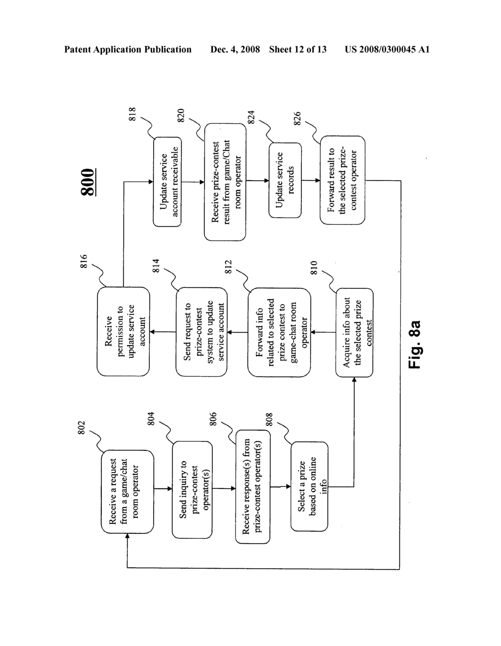 Method and system for prize contests in a game - diagram, schematic, and image 13