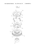 POWER TRANSMISSION DEVICE OF CLUTCHLESS COMPRESSOR diagram and image