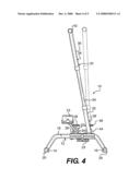 STATIONARY PEDAL EXERCISER WITH HANDLE diagram and image