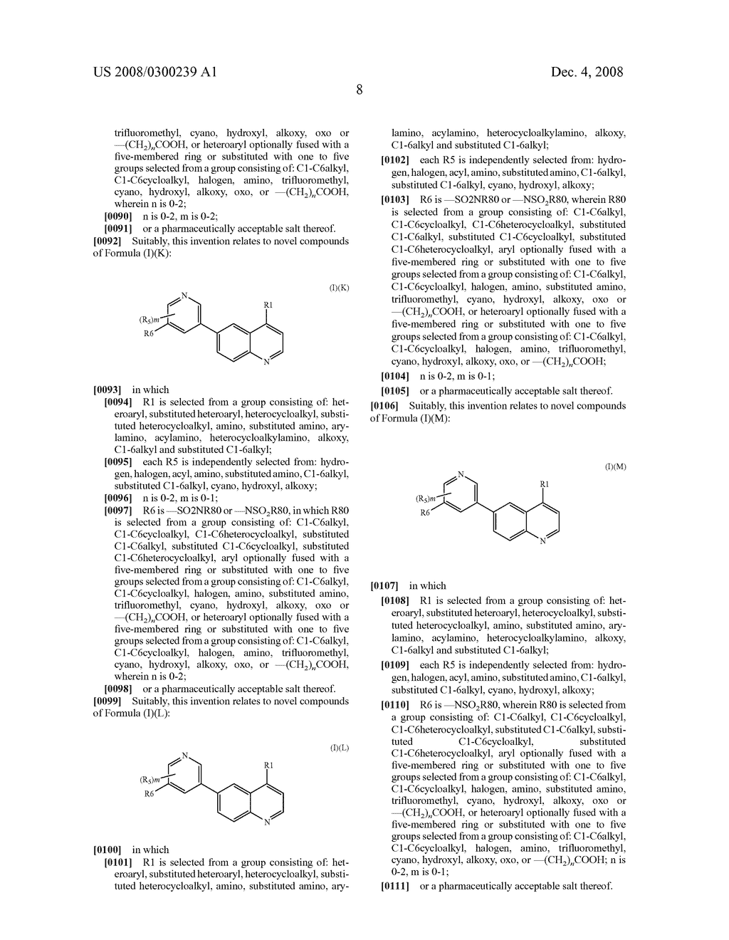 QUINOLINE DERIVATIVES AS PI3 KINASE INHIBITORS - diagram, schematic, and image 09