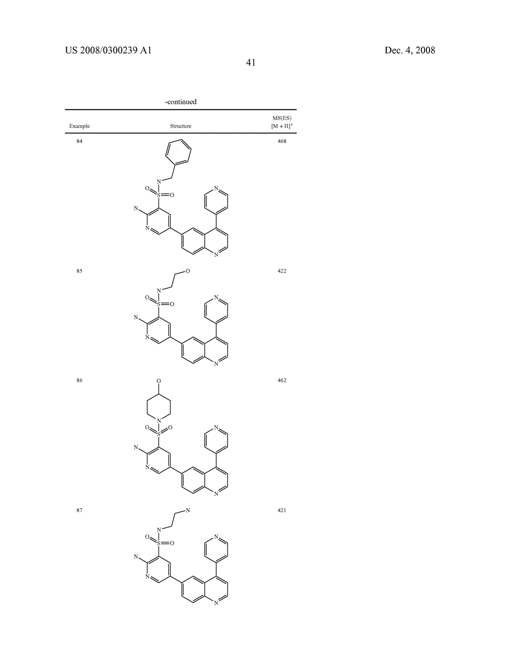 QUINOLINE DERIVATIVES AS PI3 KINASE INHIBITORS - diagram, schematic, and image 42