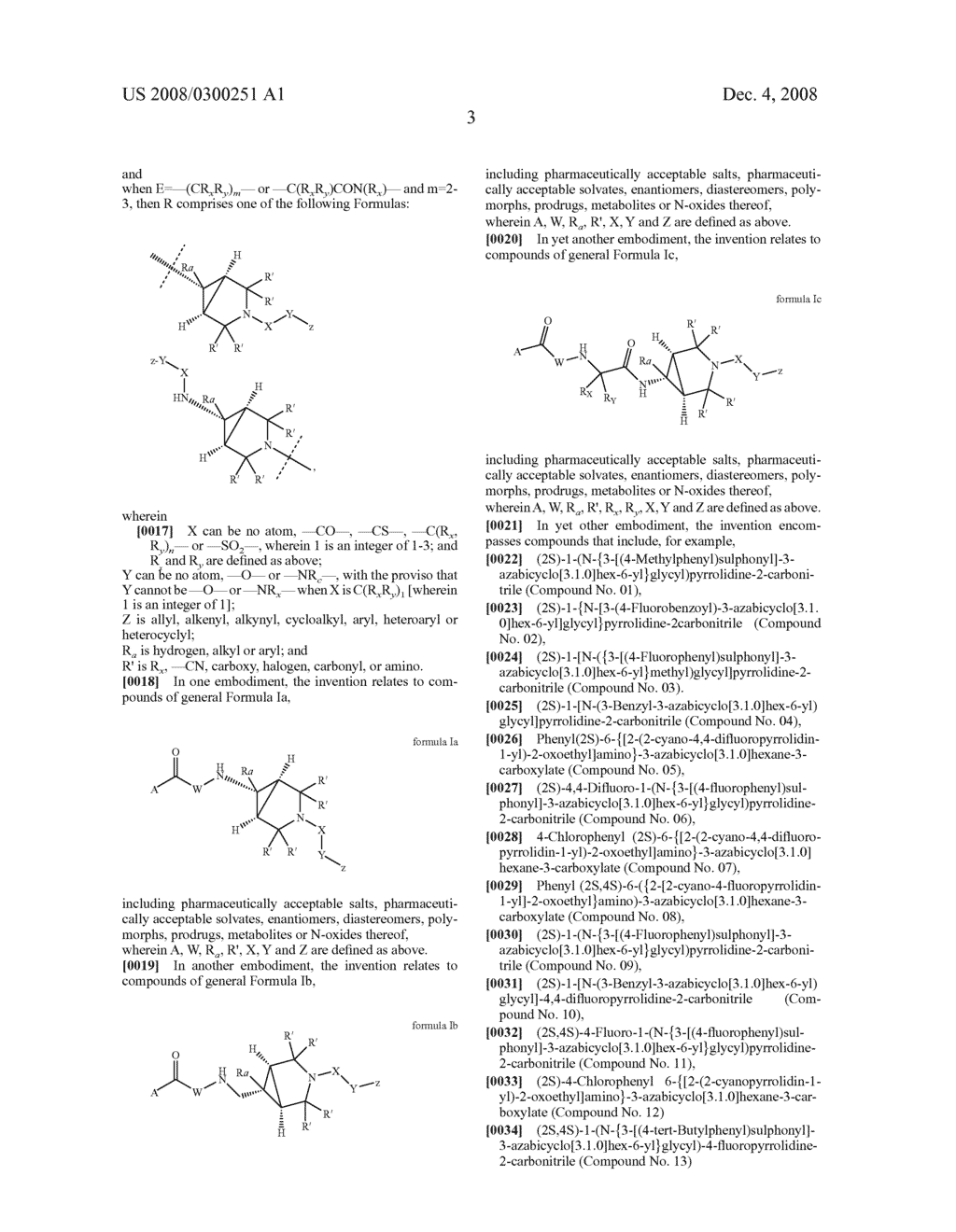 Derivatives of 3-Azabicyclo[3.1.0] Hexane as Dipeptidyl Peptidase-IV Inhibitors - diagram, schematic, and image 04