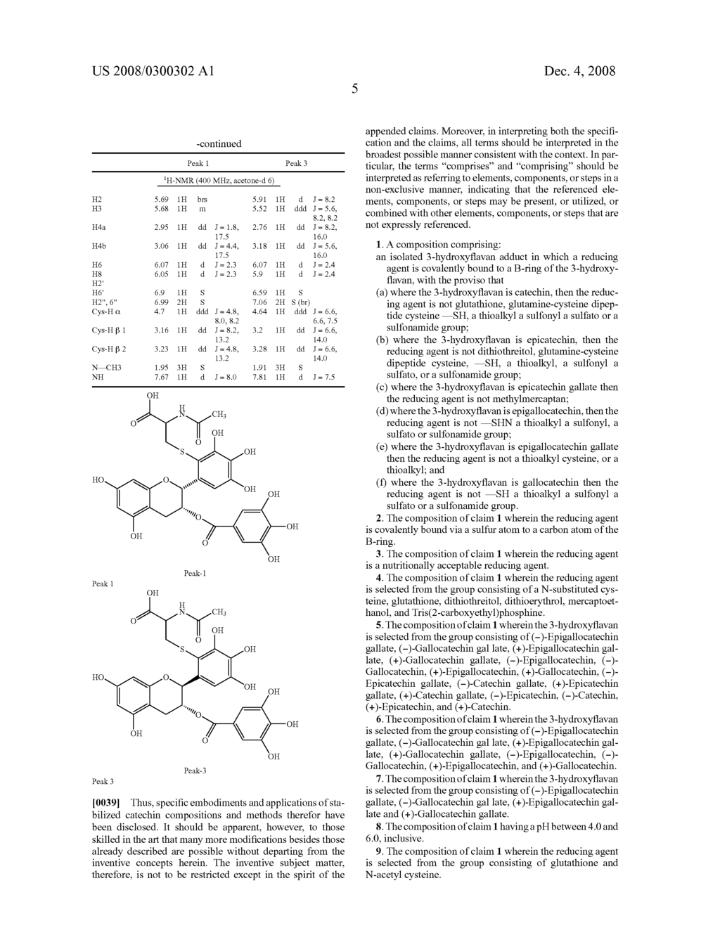 Stabilized 3-Hydroxyflavan Compositions and Methods Therefor - diagram, schematic, and image 08