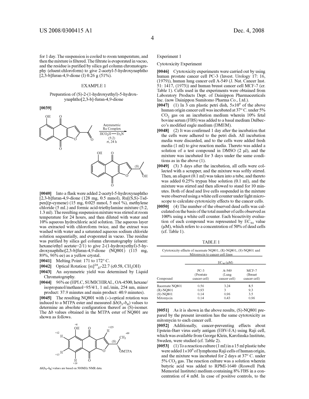 Preparation of optically active 2-(1-hydroxyethyl)-5-hydroxynaphtho[2,3-b]furan-4, 9-diones having anticancer activities - diagram, schematic, and image 05