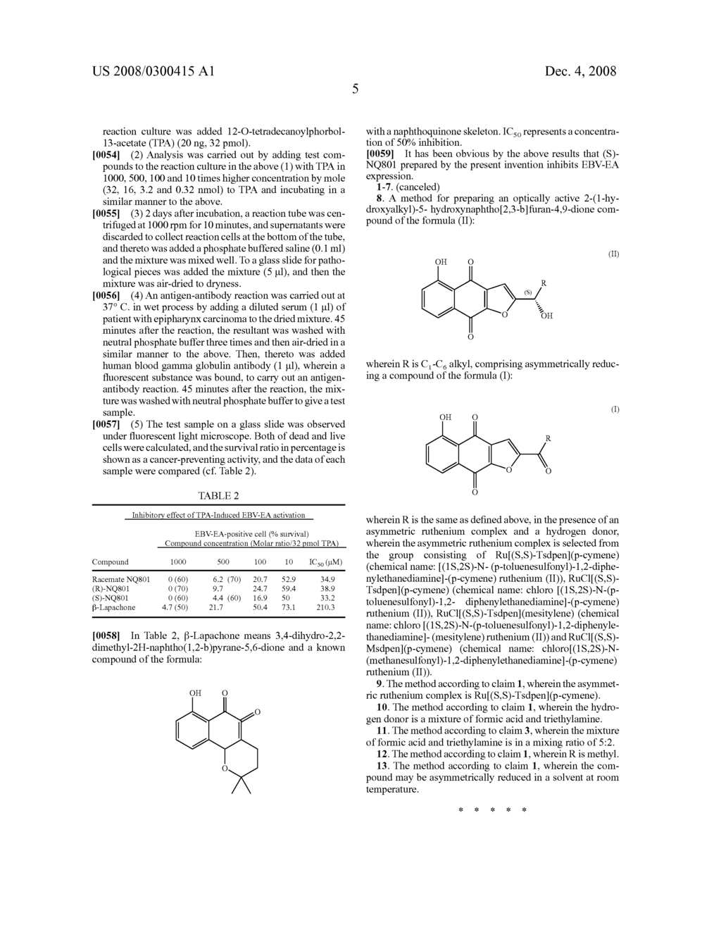 Preparation of optically active 2-(1-hydroxyethyl)-5-hydroxynaphtho[2,3-b]furan-4, 9-diones having anticancer activities - diagram, schematic, and image 06