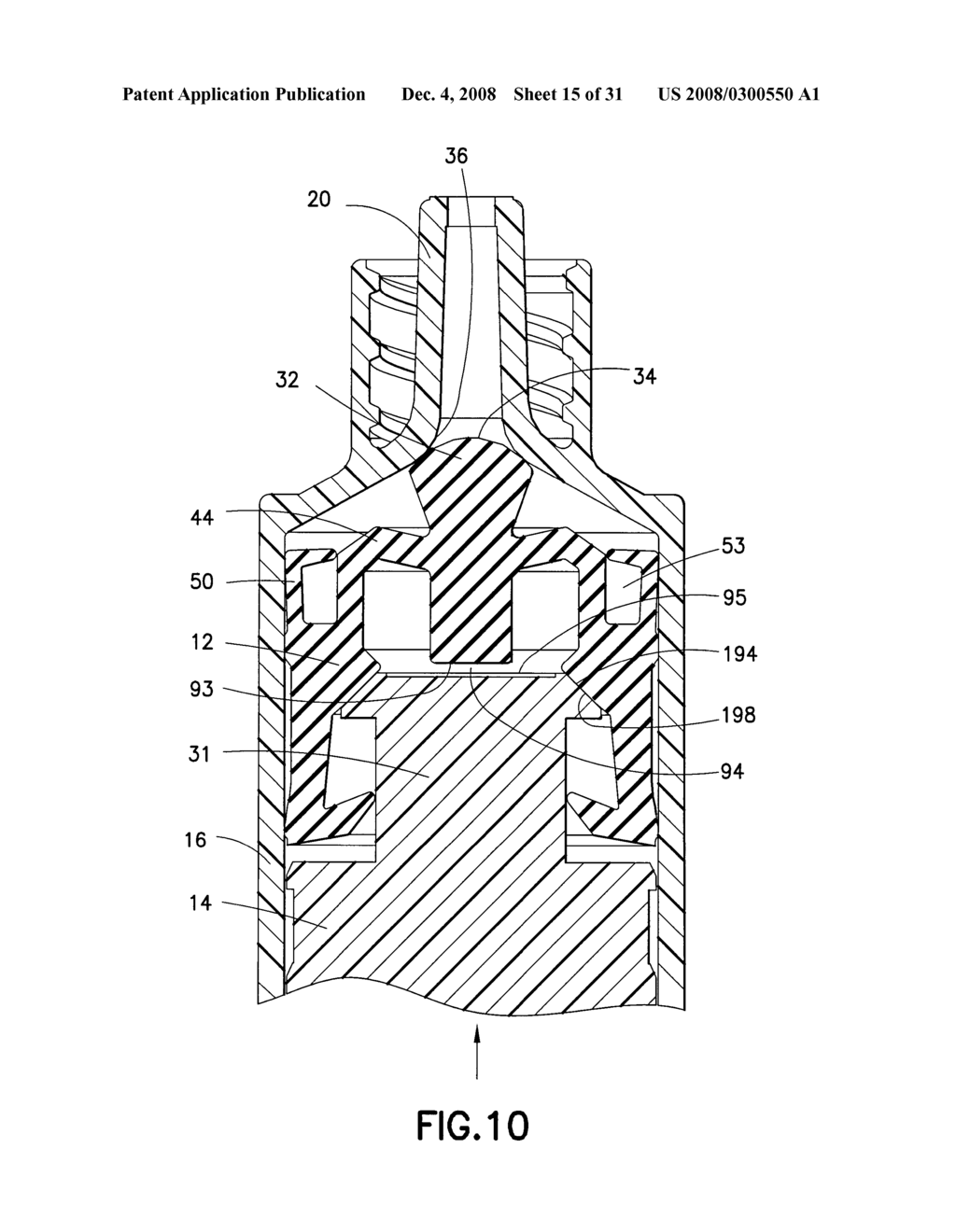 POSITIVE DISPLACEMENT STOPPER FOR A PRE-FILLED SYRINGE - diagram, schematic, and image 16