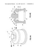 STOPPER AND PLUNGER ROD FOR A PRE-FILLED SYRINGE diagram and image