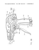 Pneumatically powered surgical cutting and fastening instrument with electrical feedback diagram and image