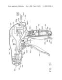 Pneumatically powered surgical cutting and fastening instrument with electrical feedback diagram and image