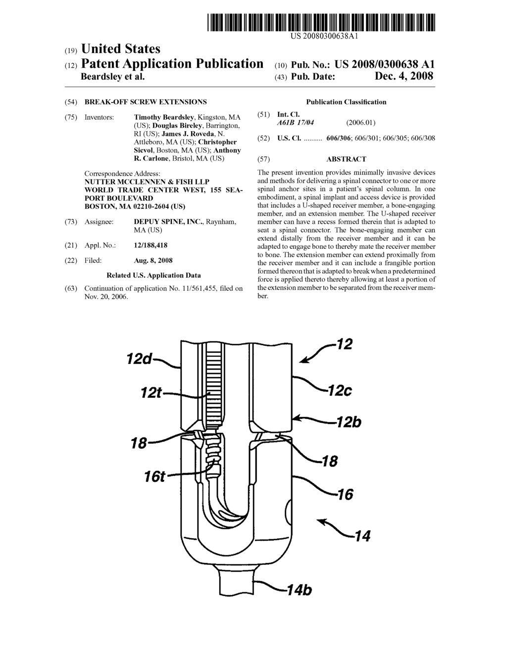 BREAK-OFF SCREW EXTENSIONS - diagram, schematic, and image 01