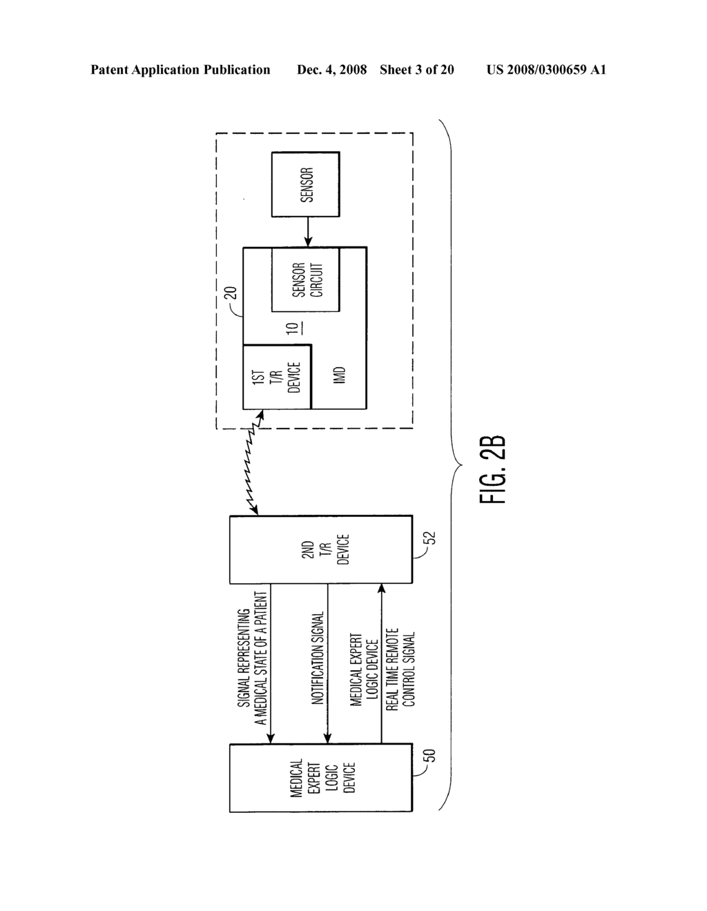 Implantable medical device which may be controlled from central station - diagram, schematic, and image 04