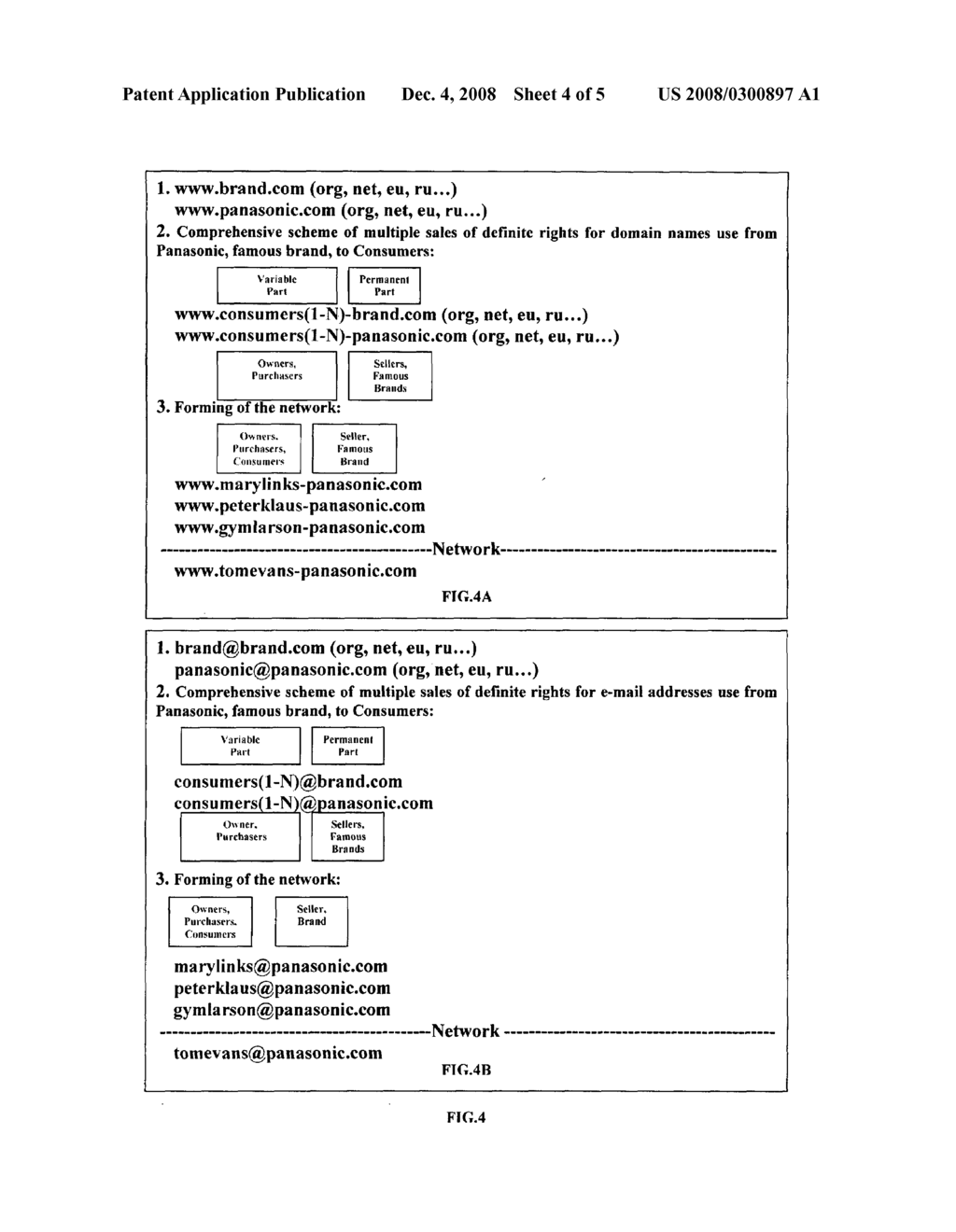 Business method for domain name creation and marketing - diagram, schematic, and image 05