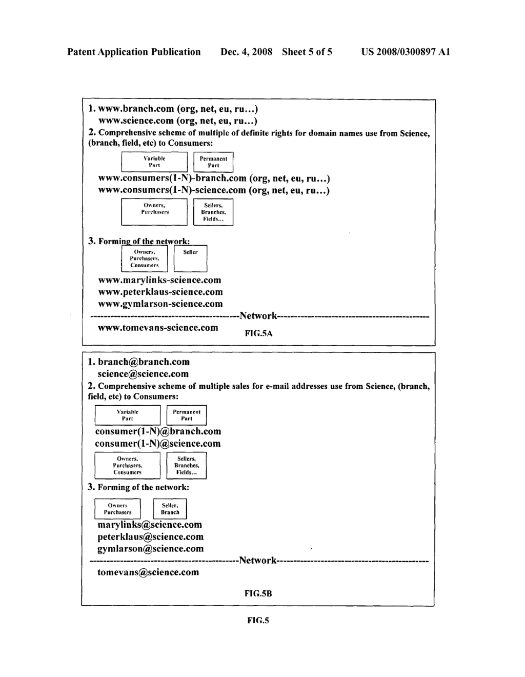 Business method for domain name creation and marketing - diagram, schematic, and image 06