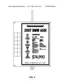 WIRELESS ELECTRONIC VEHICLE WINDOW DISPLAY SYSTEM diagram and image